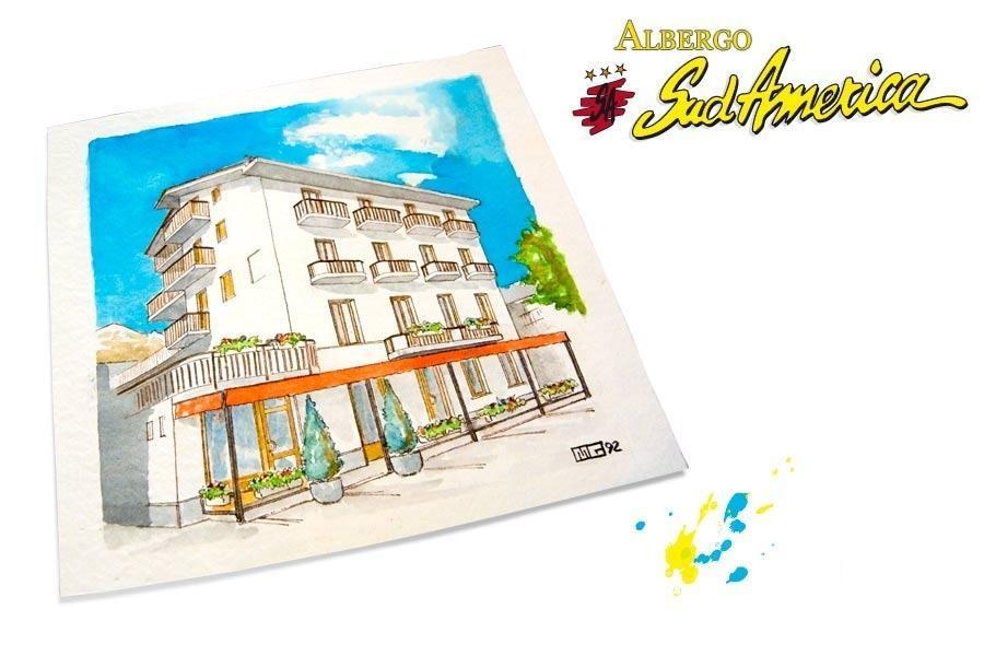 Albergo Sud America Paesana Luaran gambar